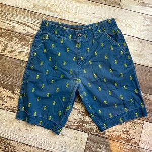 Plugg Flex Pineapple 🍍 Bermuda Shorts